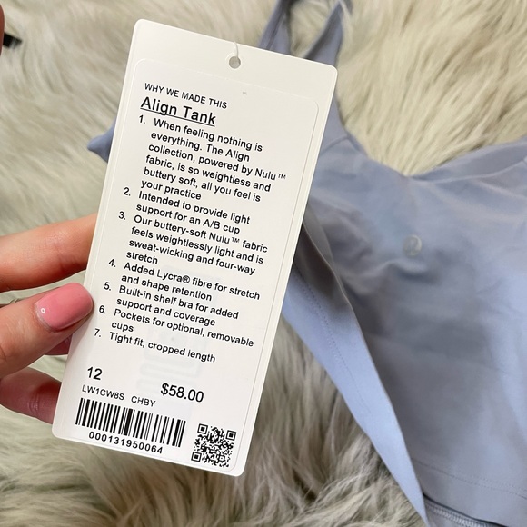 SOLD ONLINE STORE  Lululemon align tank - Picture 3 of 3